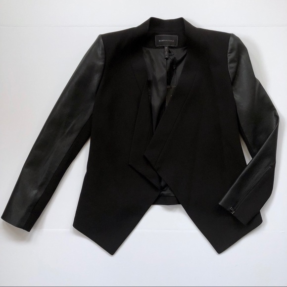 BCBGMAXAZRIA Contrast Open Blazer - Picture 7 of 8